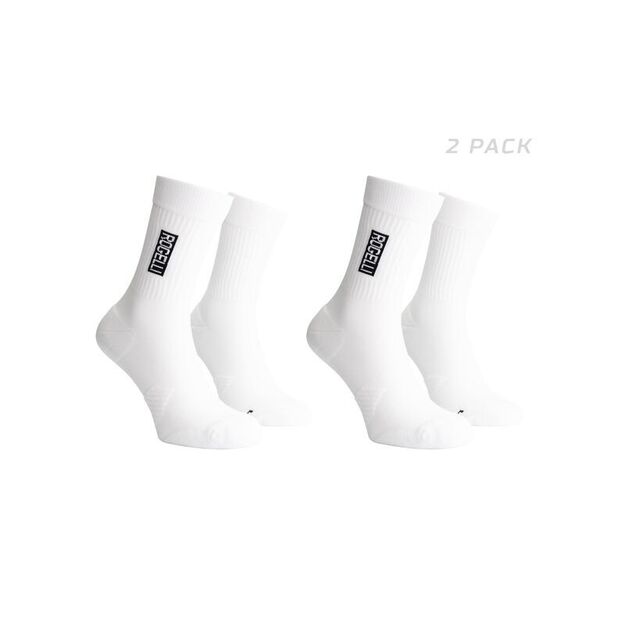 Rogelli running socks 2pack DISTANCE white 39