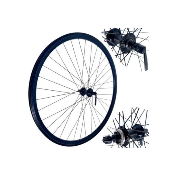 Wheel 27.5\ \  front 25 mm Center QR SHim O-part/P-part