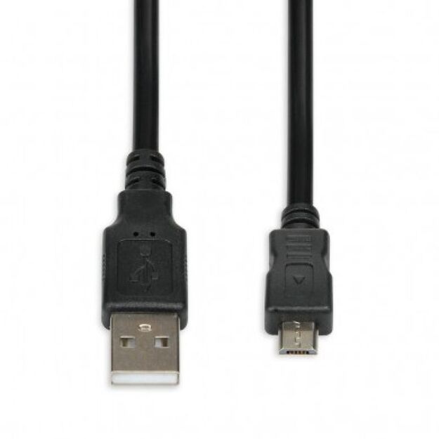 IBOX USB 2.0 A/B MICRO 1.8M Cable IKU2M18 (USB 2.0 type A - USB 2.0 type A  1.8m  black)