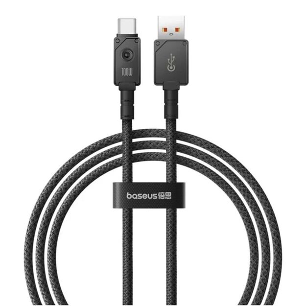 Baseus Unbreakable USB-USB C Cable 100m 1m (Black)