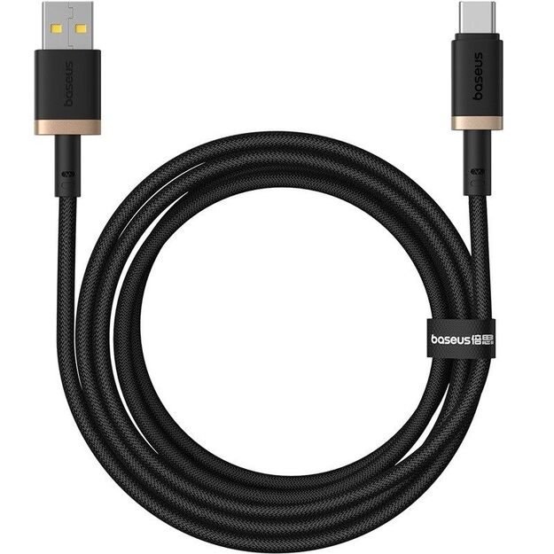 Baseus Dura USB-Type C Cable 60W 2m (Black-Gold)