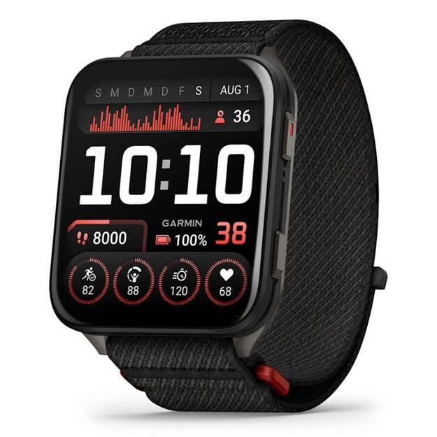 Garmin Venu X1 AMOLED Sports Watch, Black