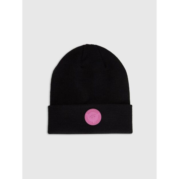 Girls\  winter beanie hat 4F 4FJRAW25ACAPF0749-20S