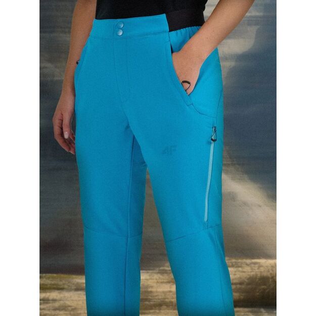 Women\ s trekking trousers 4F 4FRAW25TFTRF1234-33S