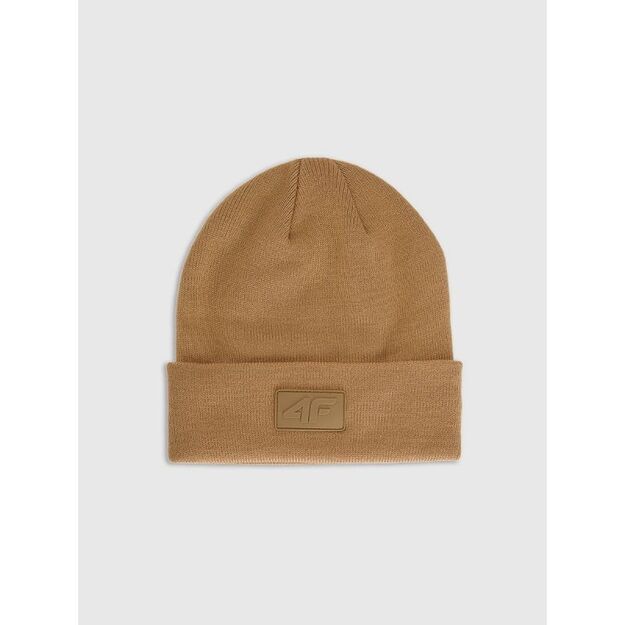 Unisex winter beanie hat 4F 4FRAW25ACAPU0809-82S