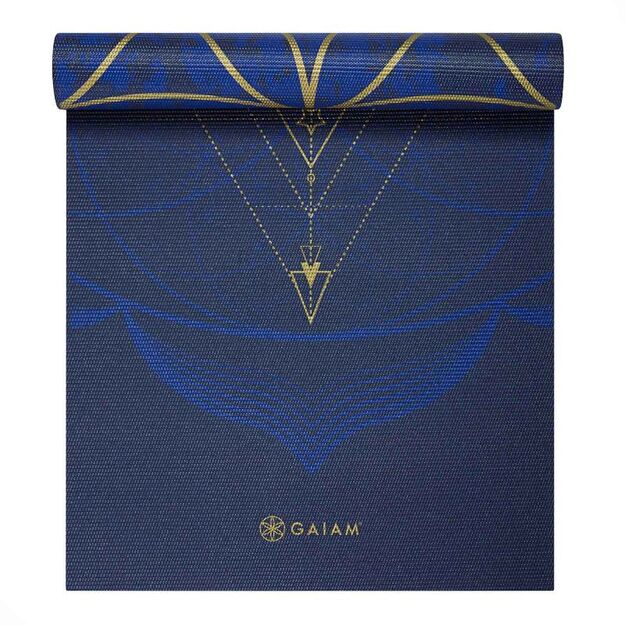 Gaiam Sun and Moon double-sided yoga mat 6mm 63419