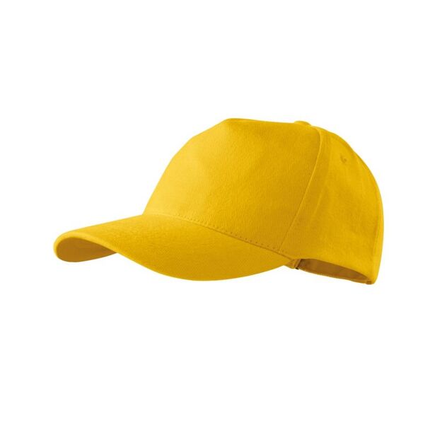 Malfini 5P Cap MLI-30704 Yellow