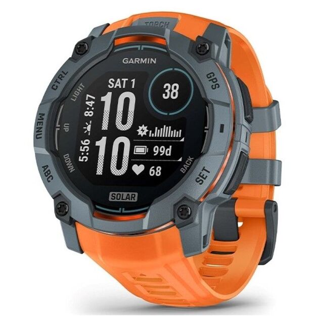 Garmin Instinct 3 50mm SOLAR Twilight Solstice Watch