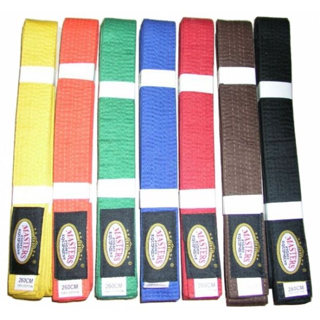 (P) MASTERS martial arts belts PROMOTION!!!