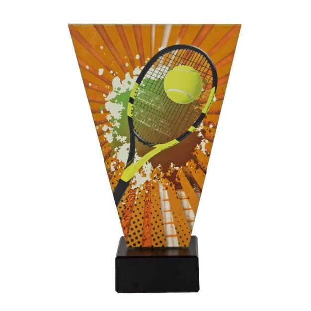 Triumph glass trophy