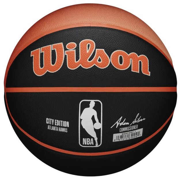 Wilson NBA Team City Collector Atlanta Hawks Ball WZ4016401ID Basketball