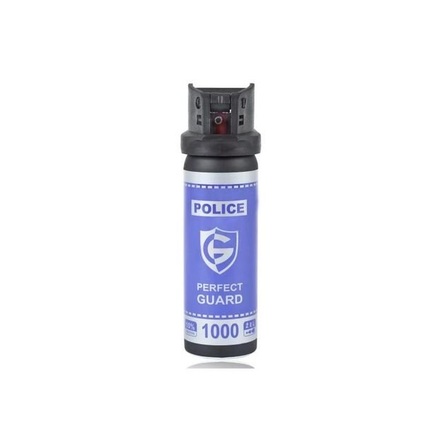 Police Perfect Guard 1000 Pepper Spray - 55 ml. Gel