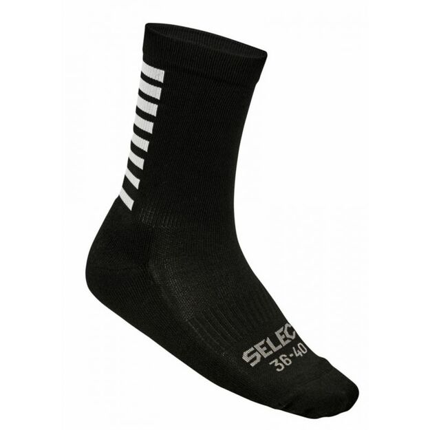 SELECT black short soccer training socks