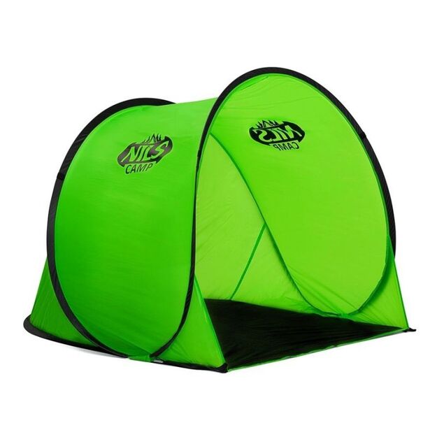 NILS CAMP NC3173 self-pitching beach tent, green
