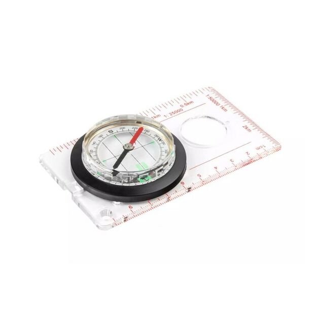 Cartographic compass with ruler MFH (34203)