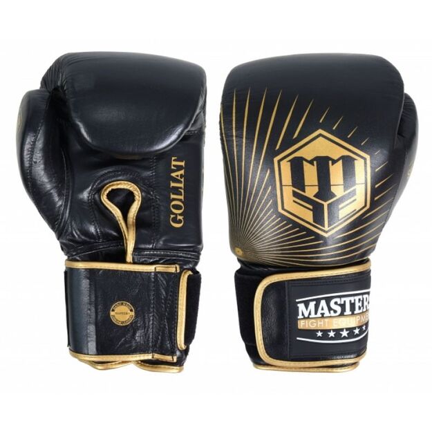 MASTERS GOLIAT Leather Boxing Gloves 20 oz - RBT-20G (NEW)