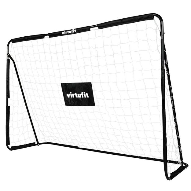 VIRTUFIT FOOTBALL GOAL WITH SHOOTING MAT - 215 X 150 CM