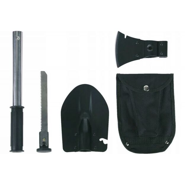 Fosco tactical shovel set with saw and axe