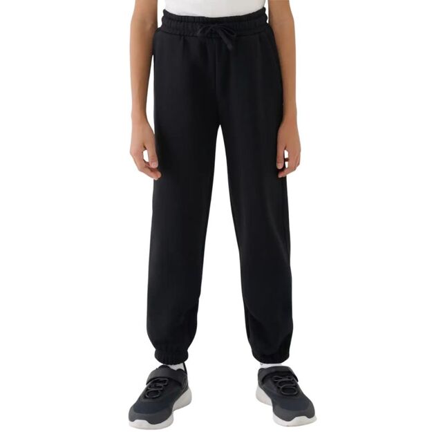 Girls\  trousers 4F CAS F1509 deep black 4FJWMM00TTROF1509 20S