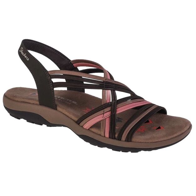 Skechers Reggae Slim Simply Stretch Sandals 163023-CHMT Brown 36