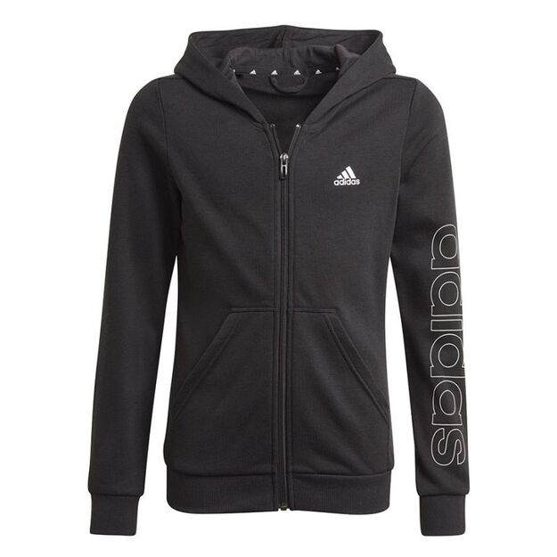 adidas Essentials Logo Full-Zip Hoodie Jr GN4050