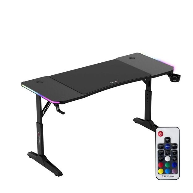 Huzaro Hero 3.6 RGB Black Gaming Desk