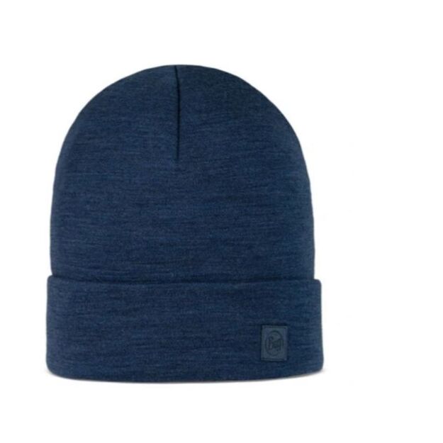 BUFF MERINO HEAVYWEIGHT BEANIE SOLID NIGHT BLUE