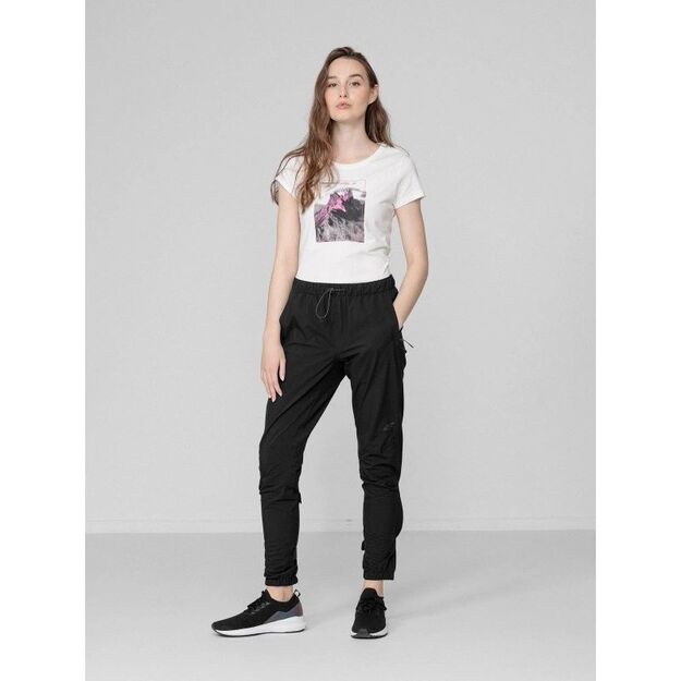 Women\ s trekking trousers 4F H4L22-SPDTR064