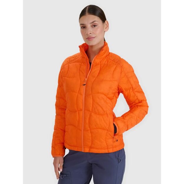Women\ s down trekking jacket with Primaloft Silver filling 4F 4FWSS25TDJAF531-70S