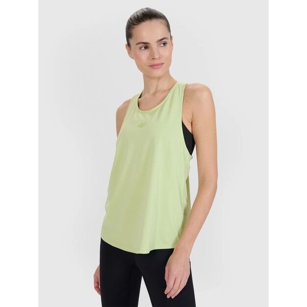 Women\ s quick-drying oversize training top 4F 4FWSS25TFSLF412-42S