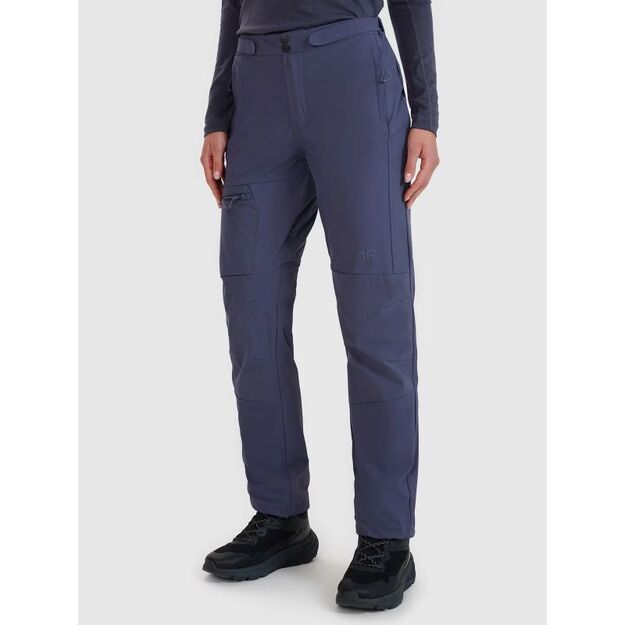 Women\ s quick-drying trekking trousers 4F 4FWSS25TFTRF0797-22S