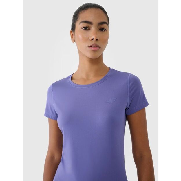 Women\ s training T-shirt regular quick-drying 4F 4FRSS25TFTSF1235-32S