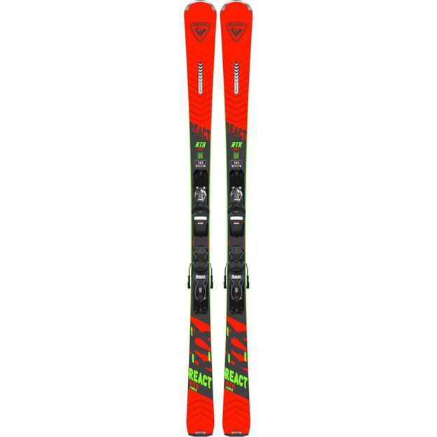 ROSSIGNOL REACT RTX XP10 ski set