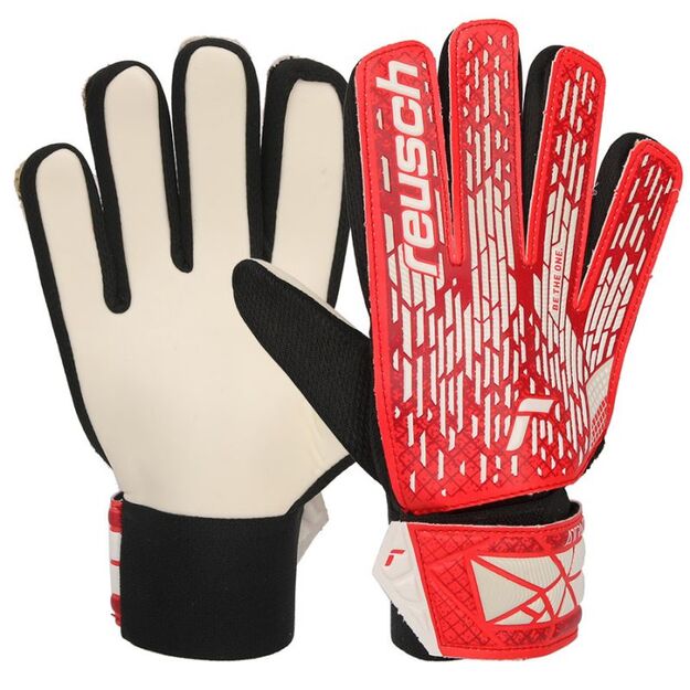 Reusch Attrakt Starter Solid Jr 54 72 014 8905 Goalkeeper Gloves