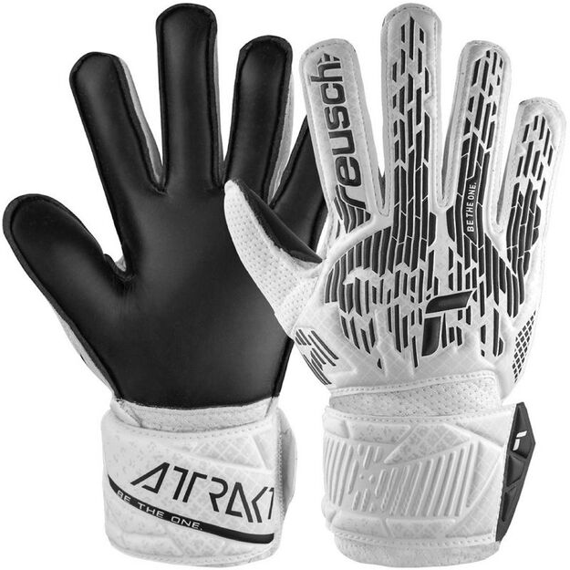 Reusch Attrakt Solid Jr 5472016 1101 Goalkeeper Gloves