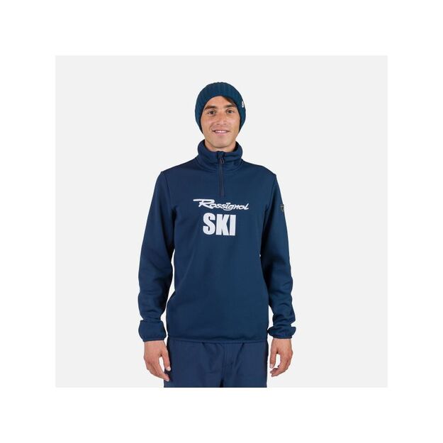 Rossignol Signature Ski Hz Fleece Navy Blue Sweatshirt