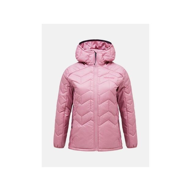 Peak Performance W Elevate Liner Hood Jacket Brown