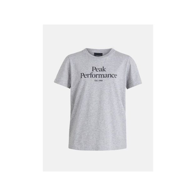 T-Shirt Peak Performance Jr Original Tee gray
