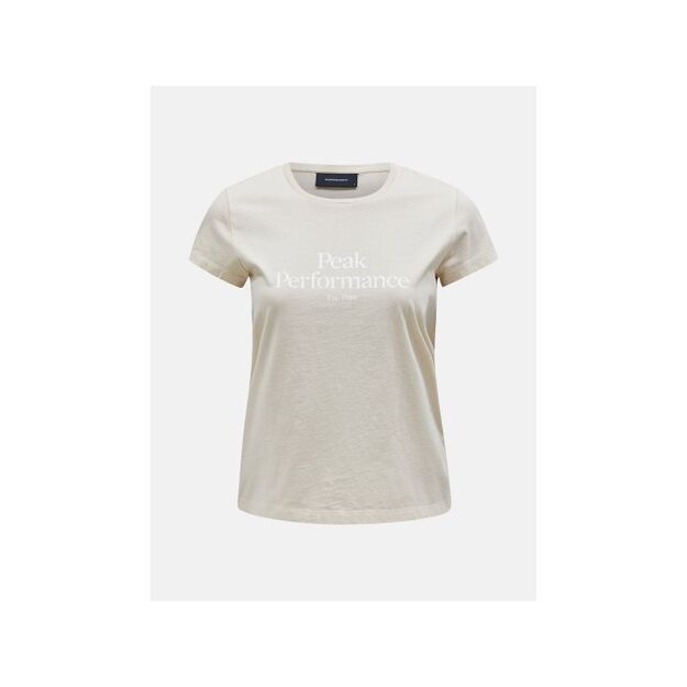 T-Shirt Peak Performance W Original Tee Beige