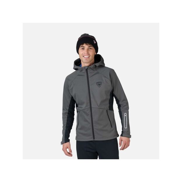 Rossignol Softshell Hoodie Jkt Jacket Gray