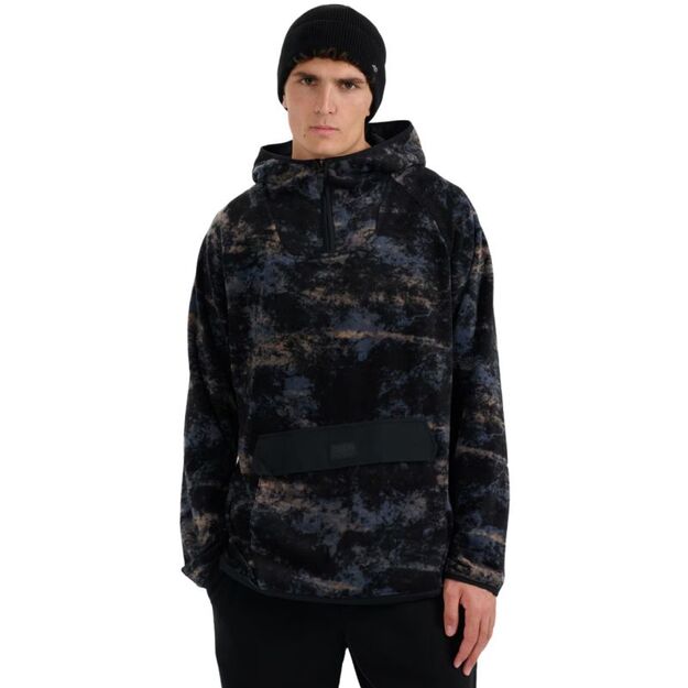 Men\ s fleece sweatshirt 4F M427 multicolor allover 4FWAW25TFLEM427 90A