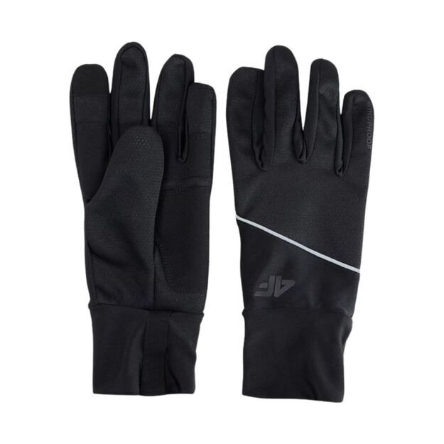 Gloves 4F U182 deep black 4FWMM00AFGLU182 20S