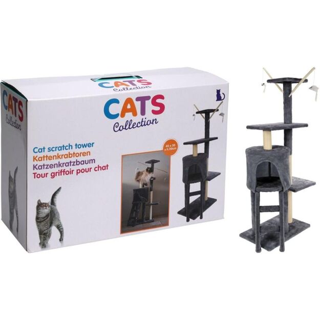 CAT SCRATCHING POSTS TOWER TREE 45X30X110CM