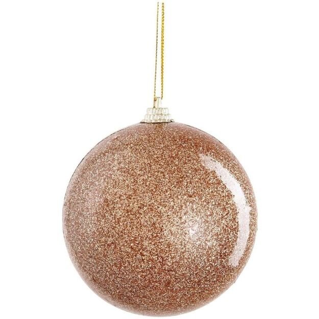 SAFE PLASTIC BALL 8CM MICA GOLD