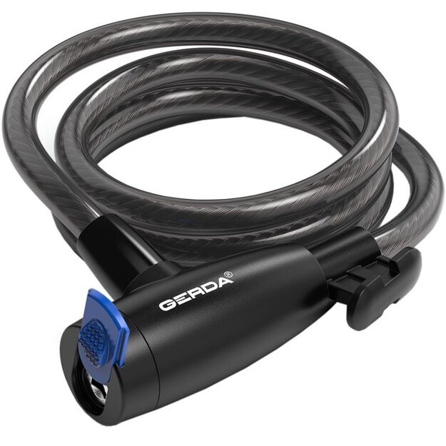 Gerda bike lock, cable, round body, Flex 1500/12T OSFL015001206T2XP