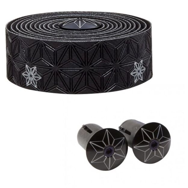 SUPACAZ SUPER STICKY GALAXY Wrap Black and Silver