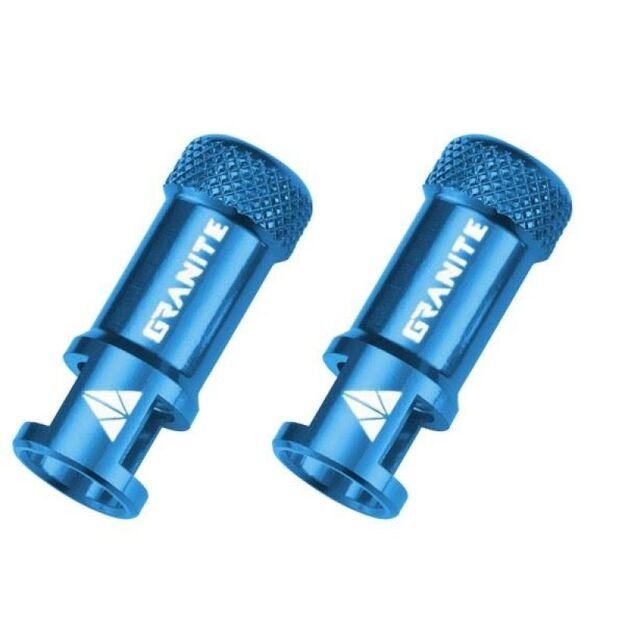 GRANITE valve caps FV JUICY blue