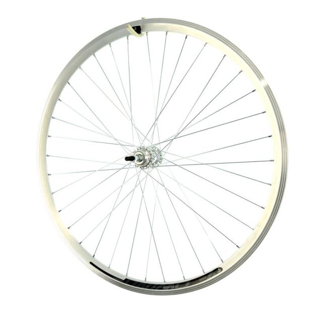 Wheel 28\ \  rear freewheel cone O-silver/P-silver