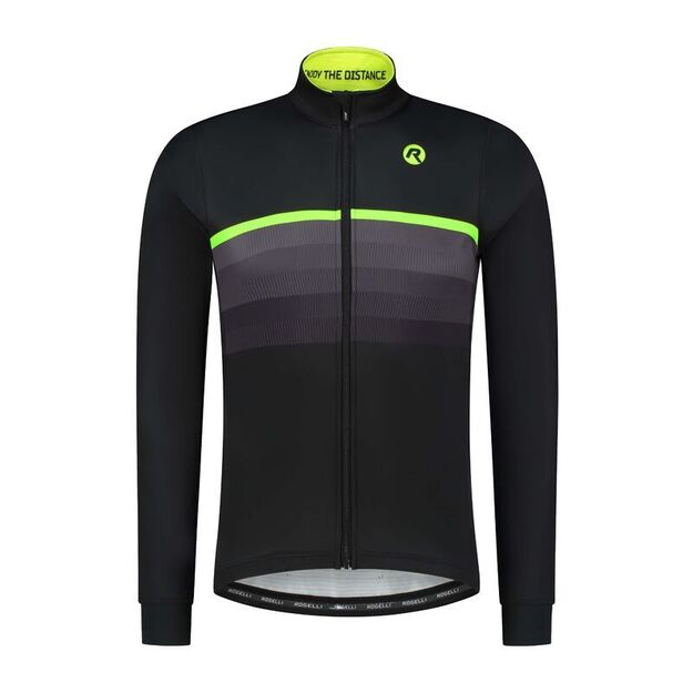 Rogelli HERO II winter jacket black-fluorescent S