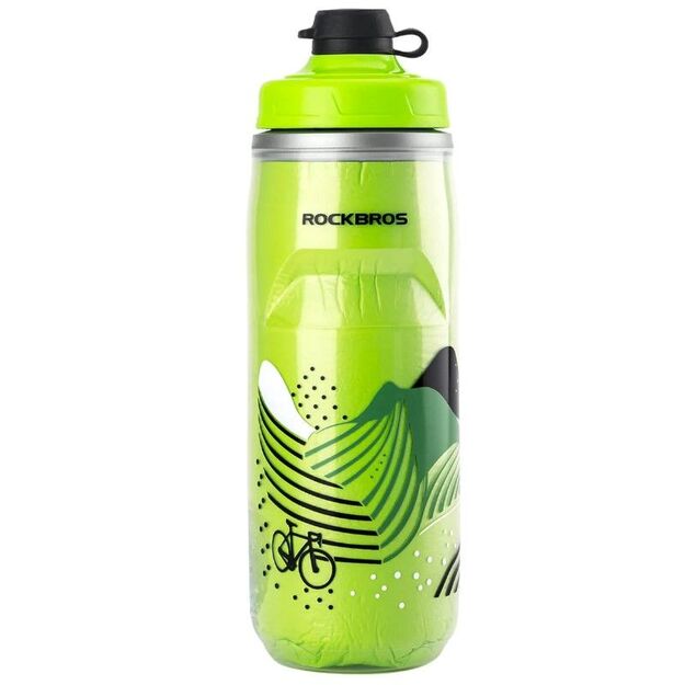 Rockbros thermal bottle 35210025001 green